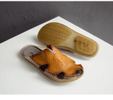 Men's Leather Beach Sandals - Non-Slip, Comfortable, Summer Shoes - FREE SHIPPING