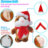 Newest Hammy Talking The Hamster Plush for Kids Christmas Gifts